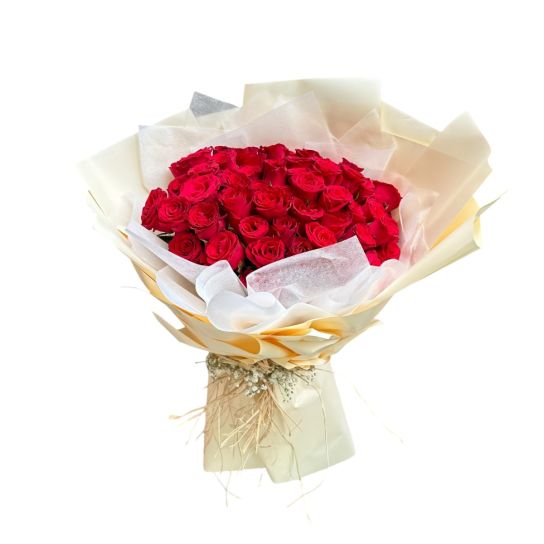 41 Kırmızı Gül Buketi