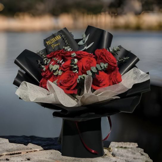 Fire Red Gül Buketi