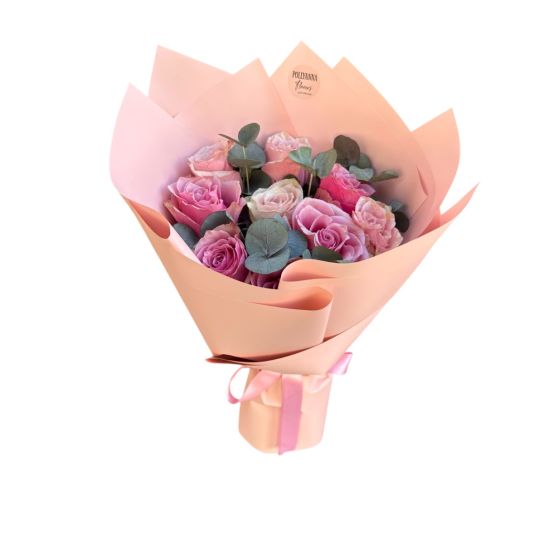 11'li Pembe Gül Buketi